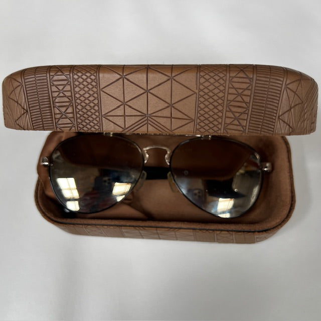 SASS + BIDE / EYE SPY / mirrored aviator sunglasses (3872149125918160042)