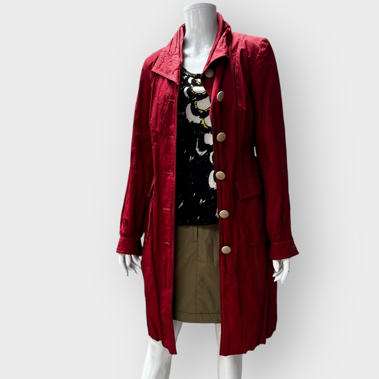 ANDREA MOORE / red coat / size 8 (3872155091199767729)