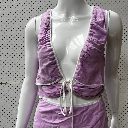 Sovere / Frosted Liliac Encore midi dress / xs (3872314282047892697)