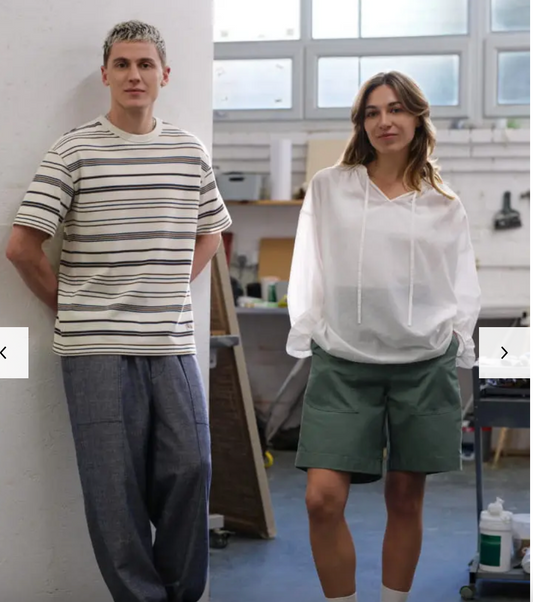 JW ANDERSON x uniqlo - / electric blue sheer top / XL (3872343348270224143)