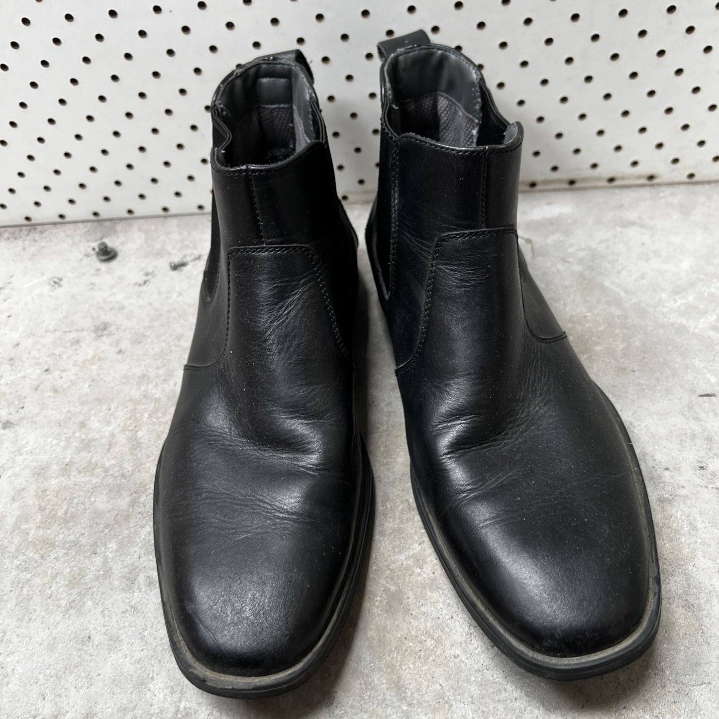 JULIUS MARLOW / 'major' black leather chelese boots / 6 (40) (3872413965977872686)