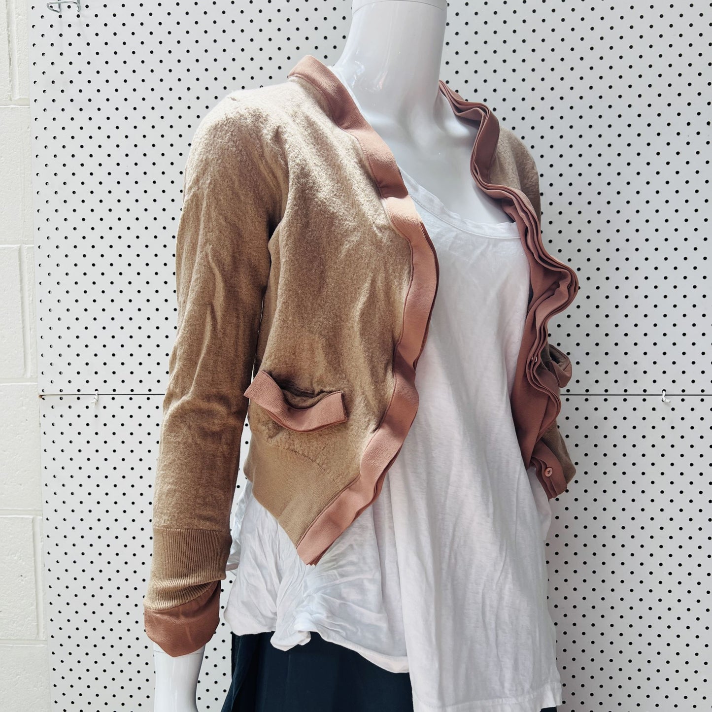 JNBY / reversible wool jacket / s (3872587433361771021)