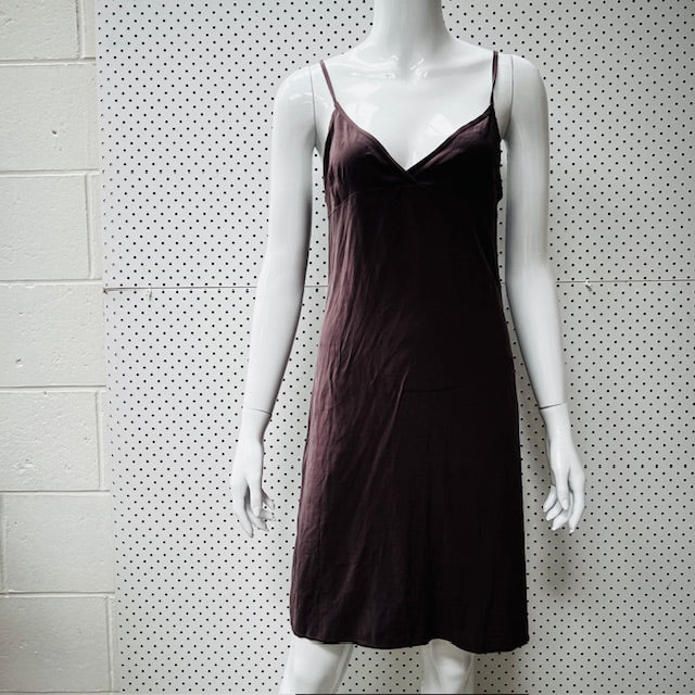 ALANNAH HILL / silk slip dress / 8 (3873353987802513648)