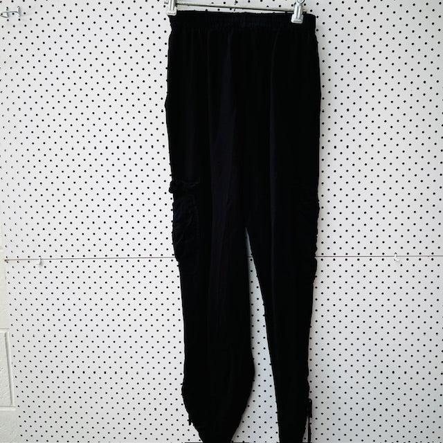 RUBY / black cargo pants / s (3873529516189457745)