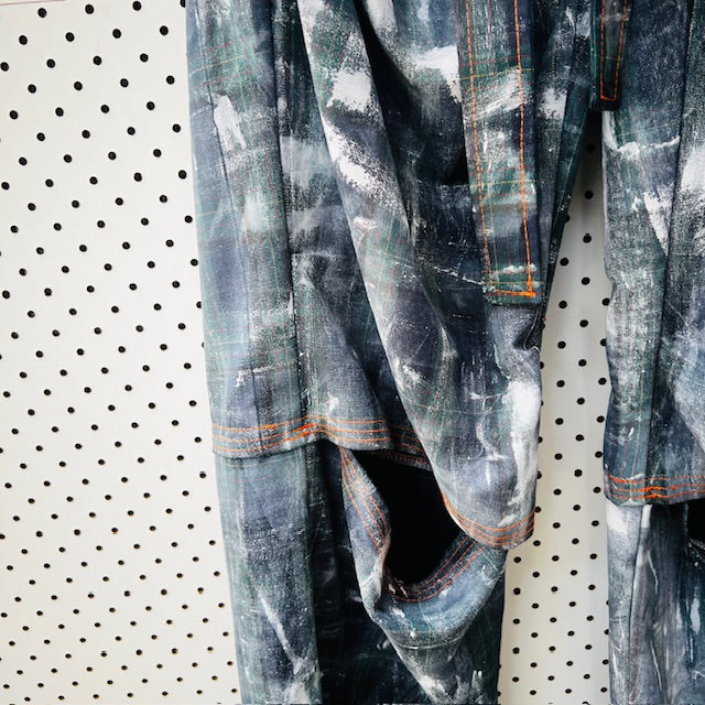 handmade / wide legged pants / s/m (3873529536679697788)