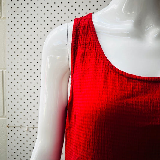 1990s nz vintage / CASSA / red dress / m (3873529564959418023)