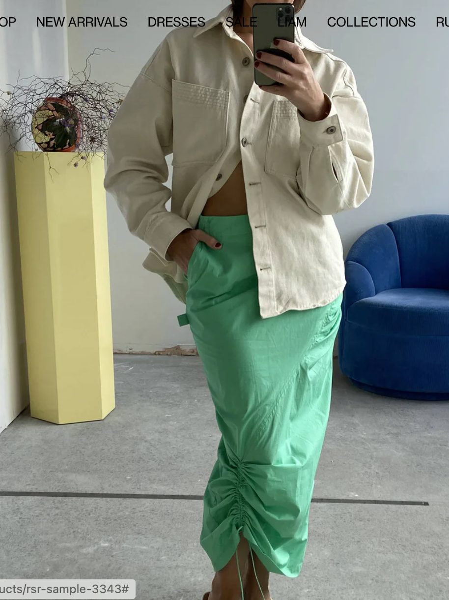 RUBY / donovan tie utility skirt / 8 (3874219540903555863)