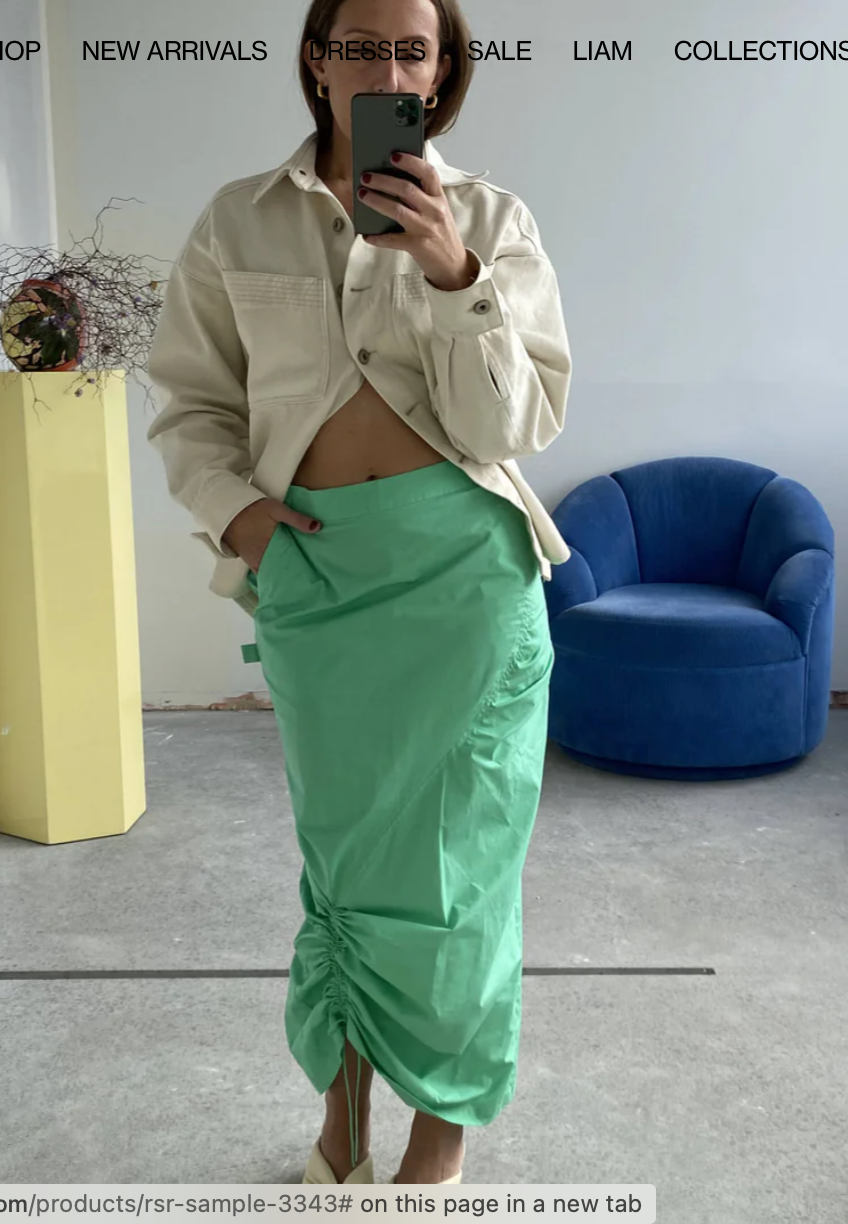RUBY / donovan tie utility skirt / 8 (3874219545504599988)