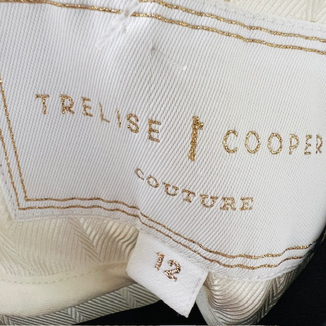 TRELISE COOPER couture / 'duster keaton' coat / 12 / $899rrp (3874222636425269965)