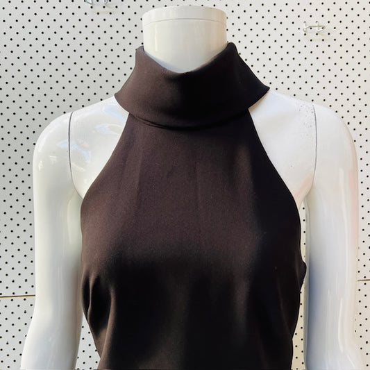 CAMILA AND MARC / 'wake baby dress' black high neck dress / 8 (3874222702497374307)