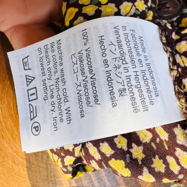 MADEWELL / Easy Midi Dress in Bitsy Floral / m (3874222718357943648)