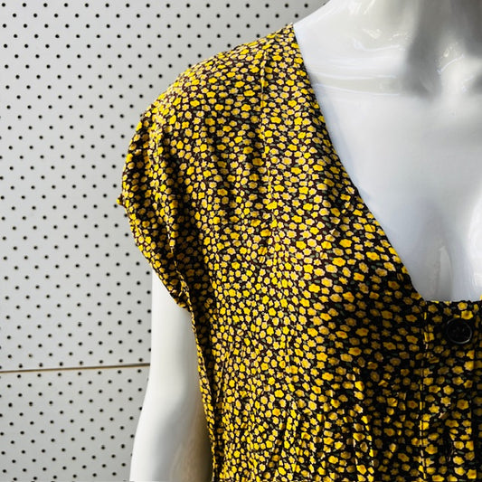 MADEWELL / Easy Midi Dress in Bitsy Floral / m (3874222725677055069)