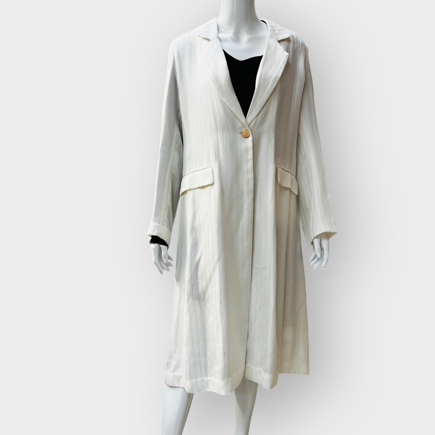 TRELISE COOPER couture / 'duster keaton' coat / 12 / $899rrp (3874222986455802365)