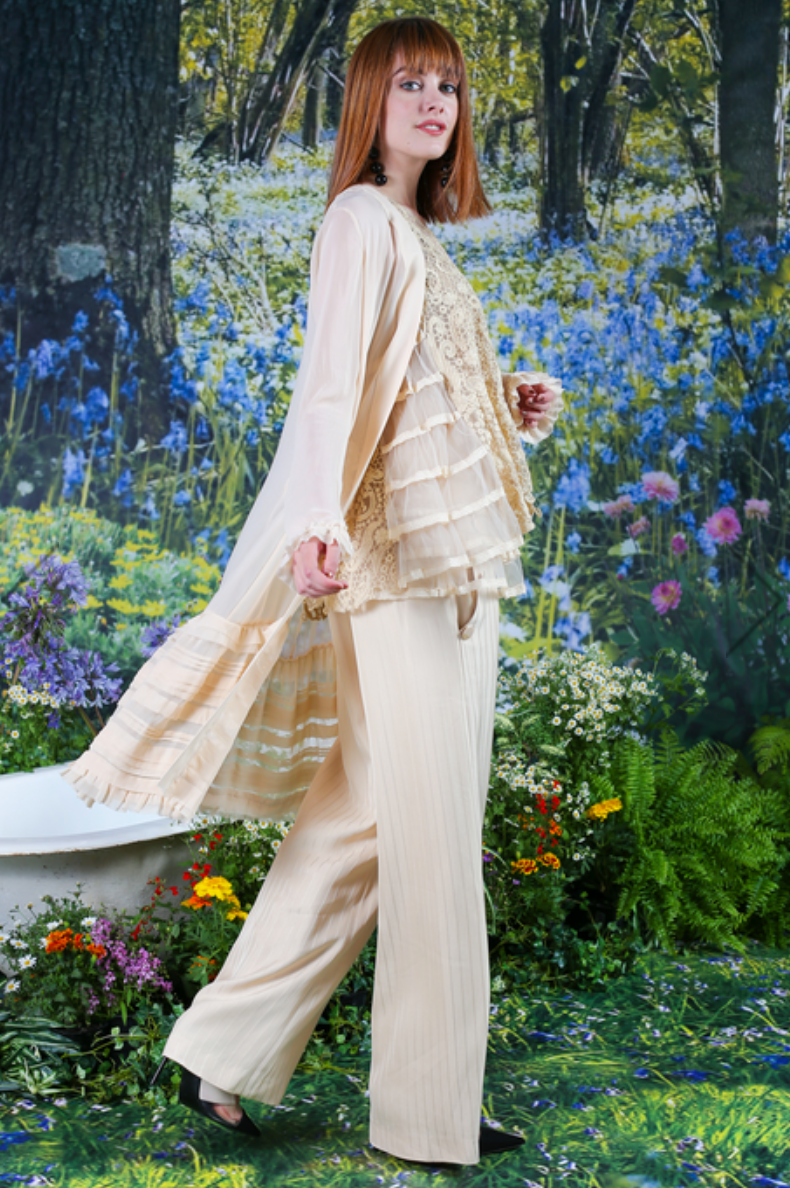 TRELISE COOPER couture / 'duster keaton' coat / 12 / $899rrp (3874301155606965160)