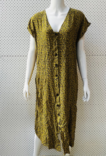 MADEWELL / Easy Midi Dress in Bitsy Floral / m (3874305026744912319)