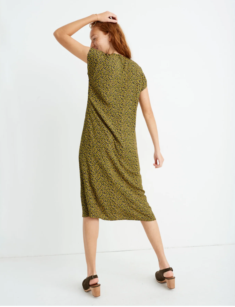 MADEWELL / Easy Midi Dress in Bitsy Floral / m (3874328594575685166)