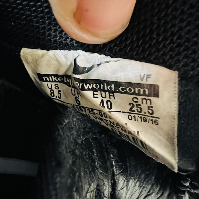 NIKE / AF1 / black trainers / 40 (3874386114679990674)