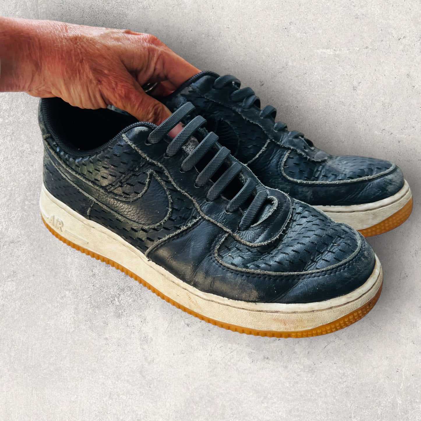 NIKE / AF1 / black trainers / 40 (3874386332241677922)