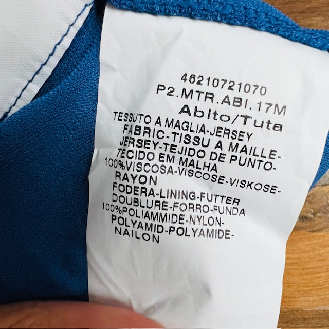 italian / MARELLA / electric blue dress / s (3874737028677971583)