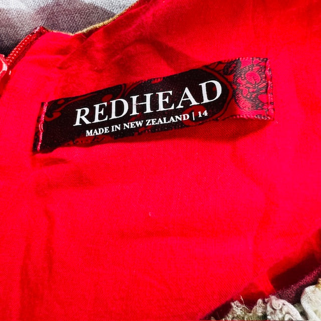REDHEAD / patterned sleeveless dress / 14 (3874737097747694023)