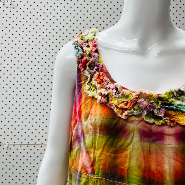 REDHEAD / patterned sleeveless dress / 14 (3874737102369958798)