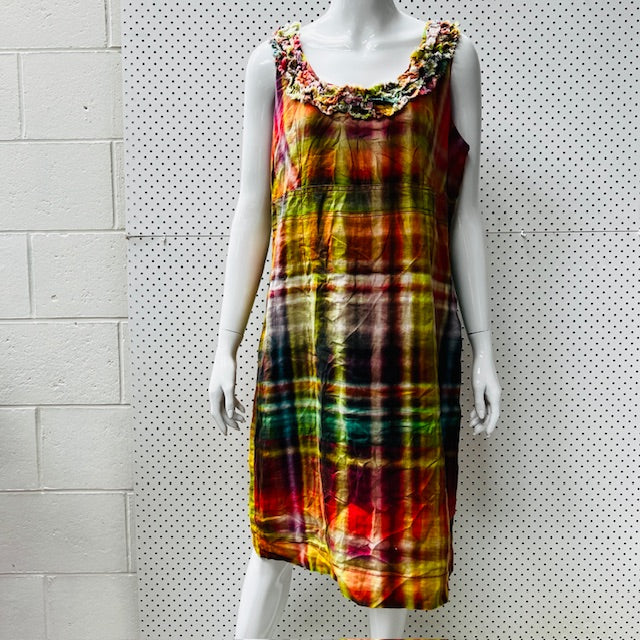 REDHEAD / patterned sleeveless dress / 14 (3874737104174967976)