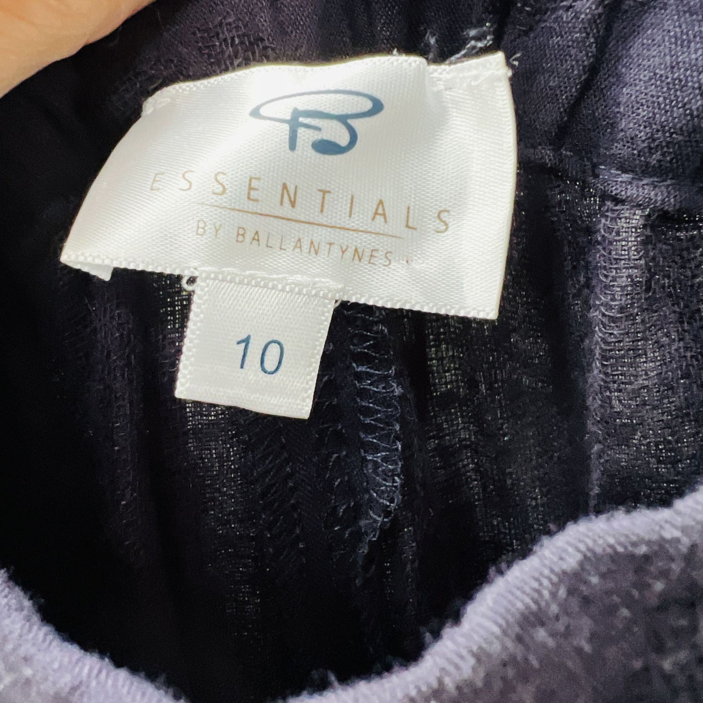 BALLANTYNES / soft muslin cotton pants / 10 (3874898143019675072)