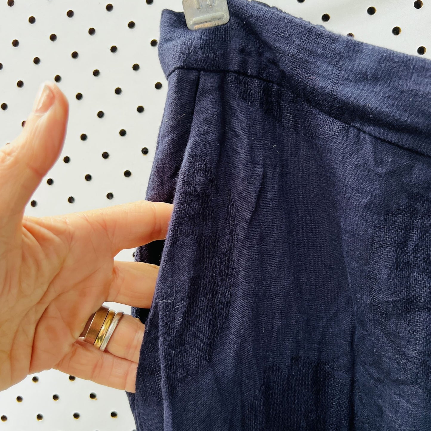 BALLANTYNES / soft muslin cotton pants / 10 (3874898148589001715)