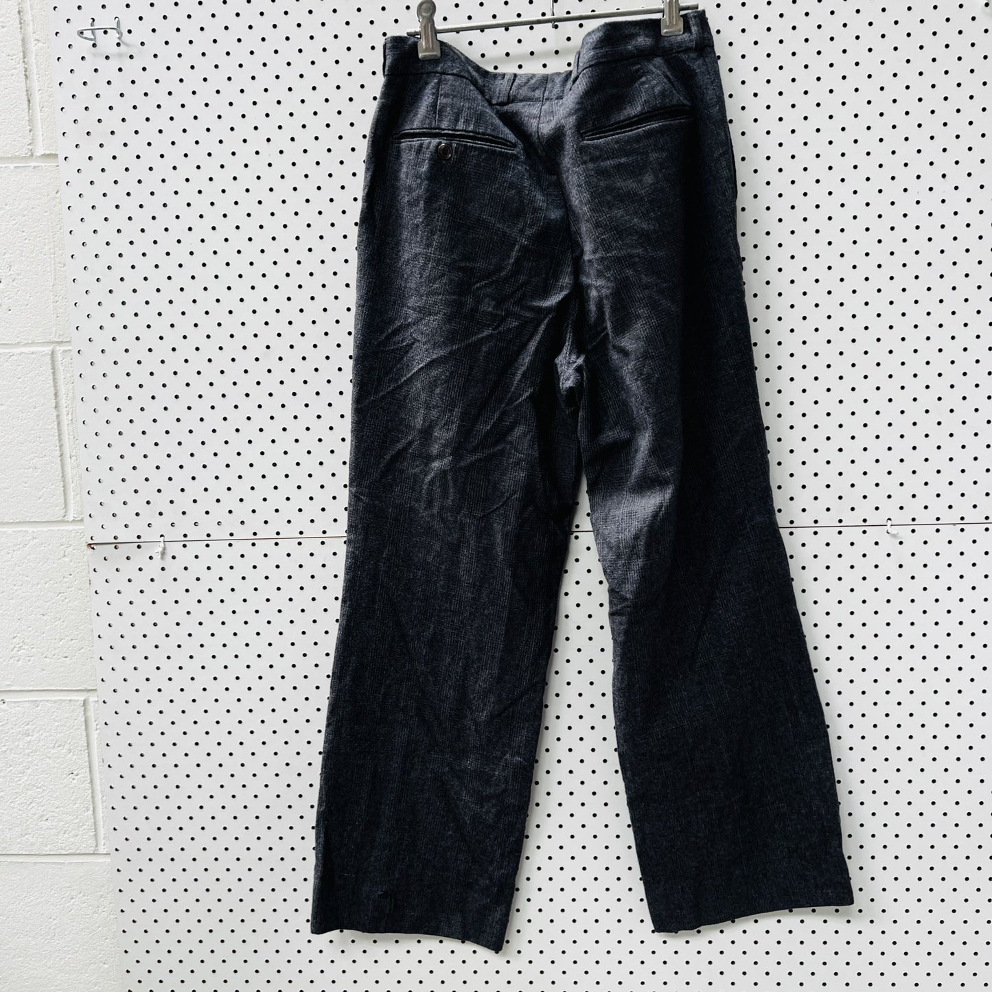vintage menswear / tweed wool pants / s (3874898236019897585)