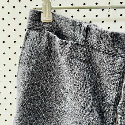 vintage menswear / tweed wool pants / s (3874898245823647559)