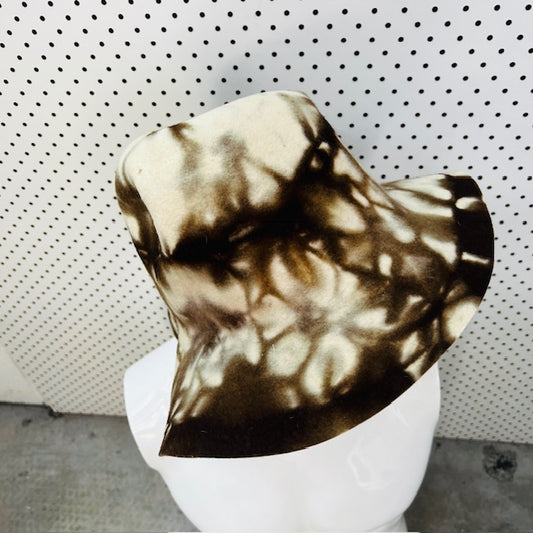felted / tie dyed wool hat / s (3874988756907663675)