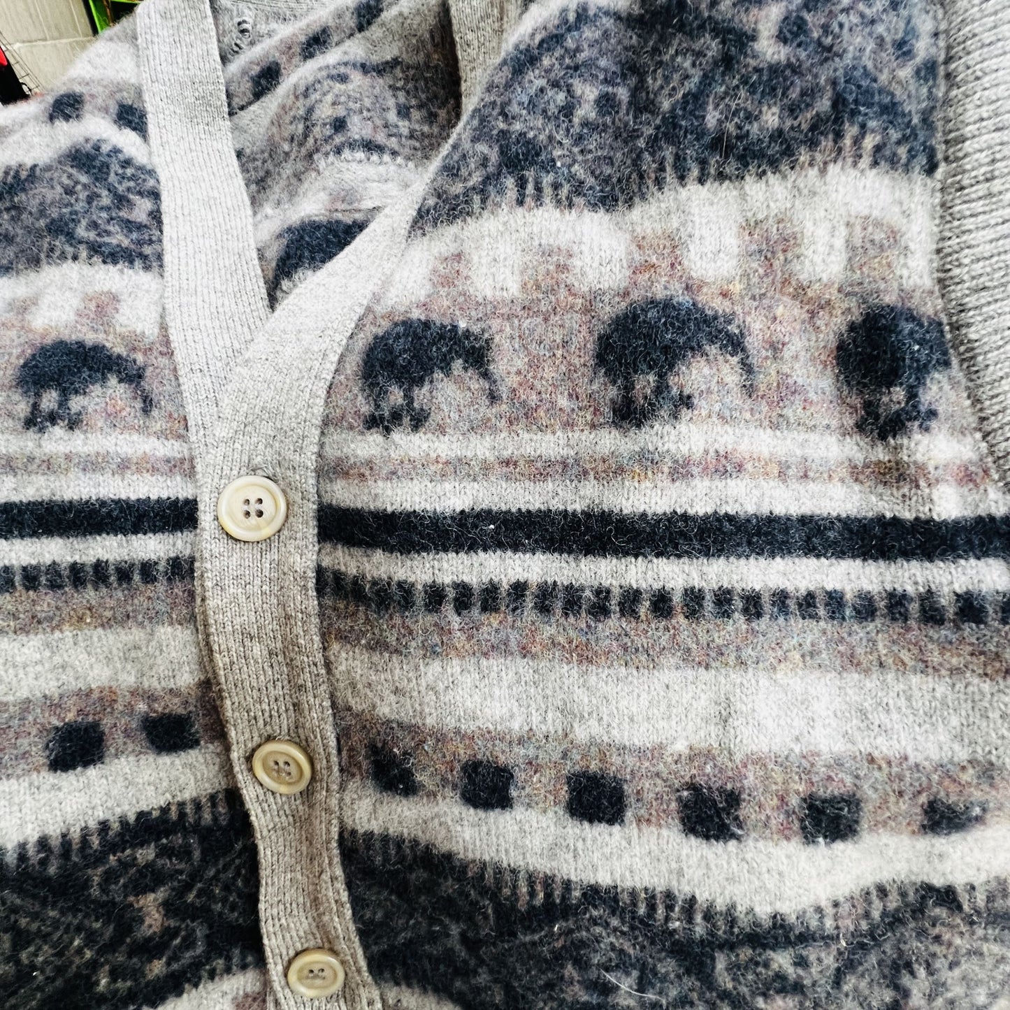 kiwiana / colonial concepts nz heritage vest with KIWIS! / 100% merino / s (3875426286602286312)
