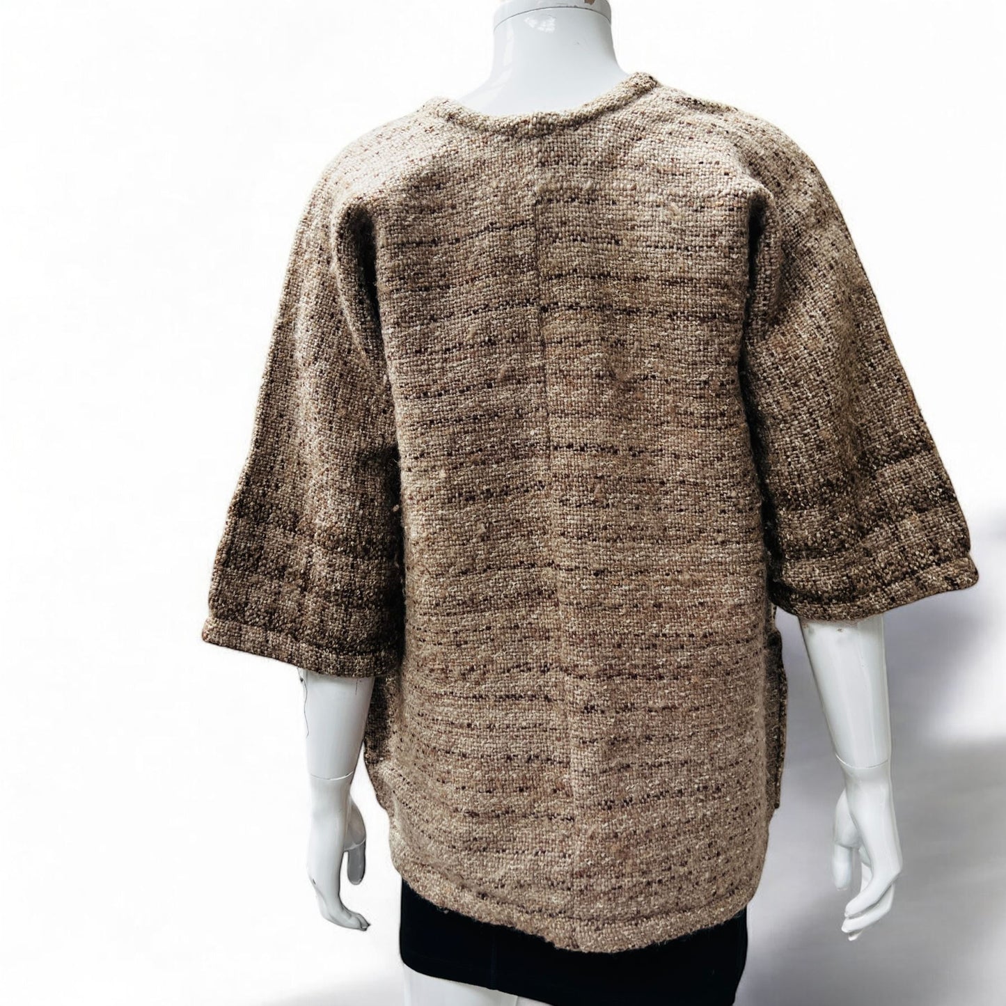 1960s nz vintage / hâd woven / wool jacket / s/m (3875508601683633622)