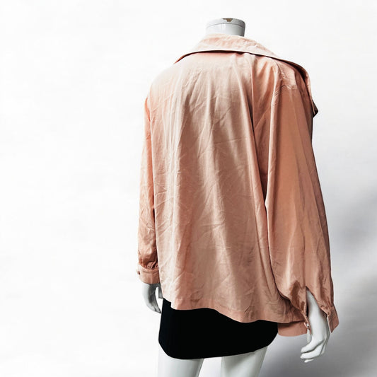 1980s nz vintage / DREAMGIRLS / jacket with oversized collar / m/l (3875508663083079228)