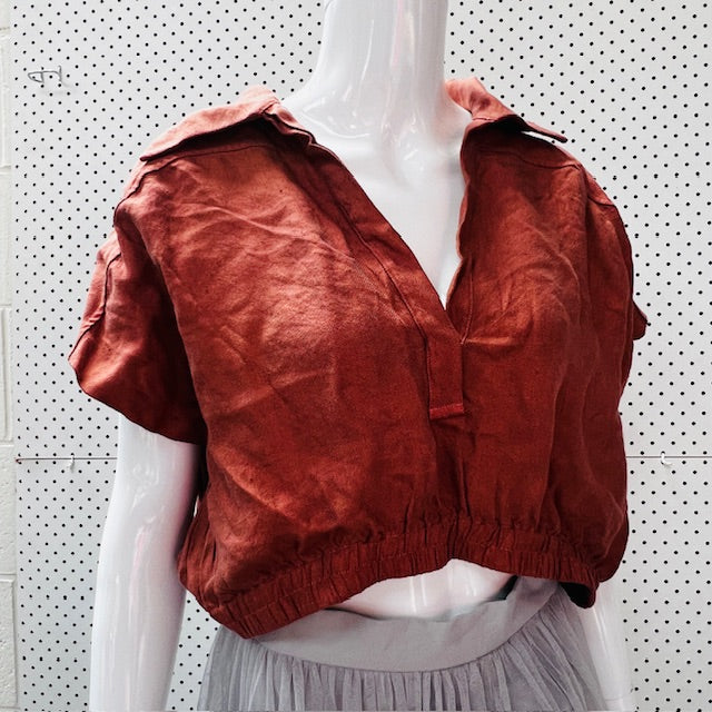 COUNTRY ROAD / linen collared crop / 14 (3875595451068123656)