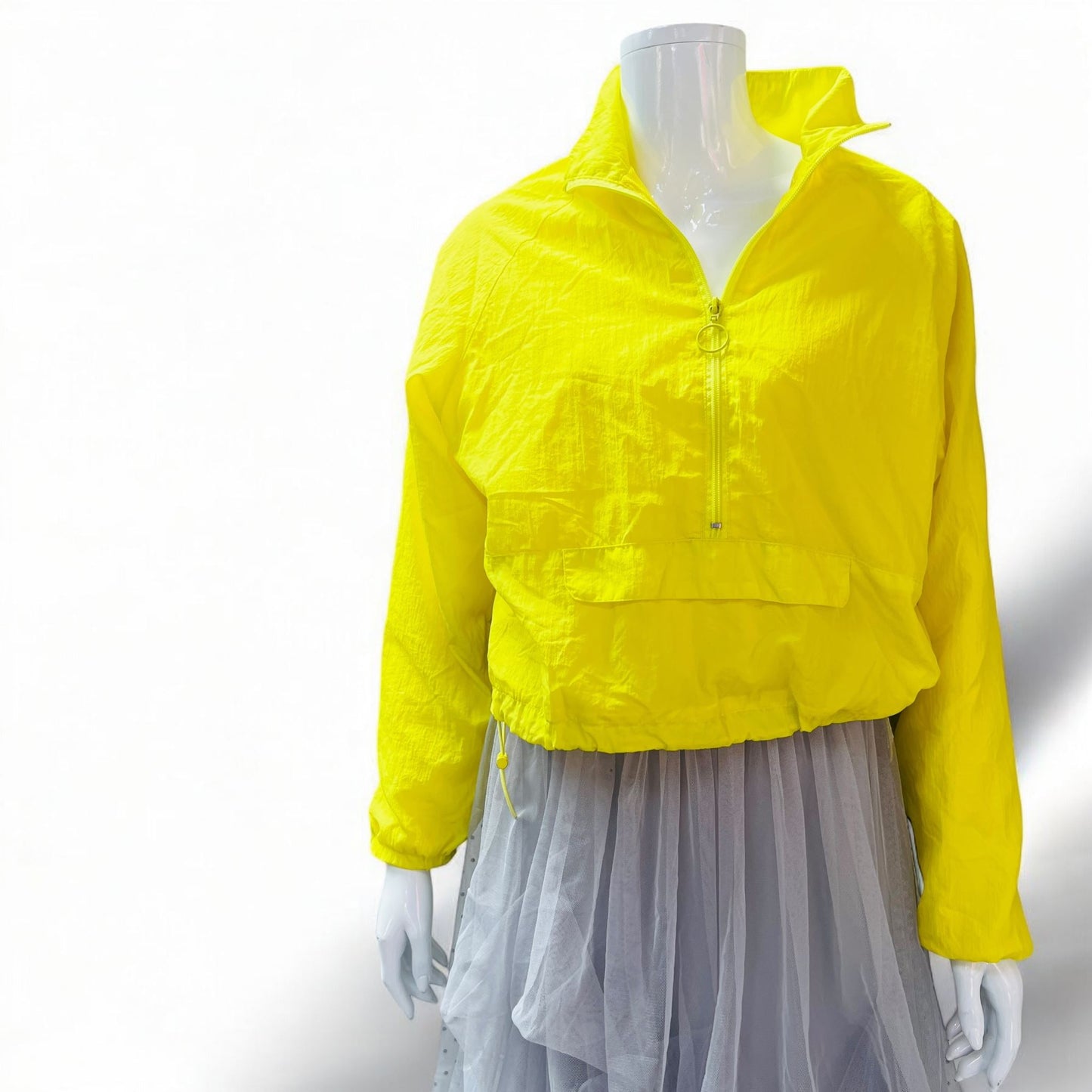 FACTORIE / bright yellow windbreaker / s (3875595801902760738)