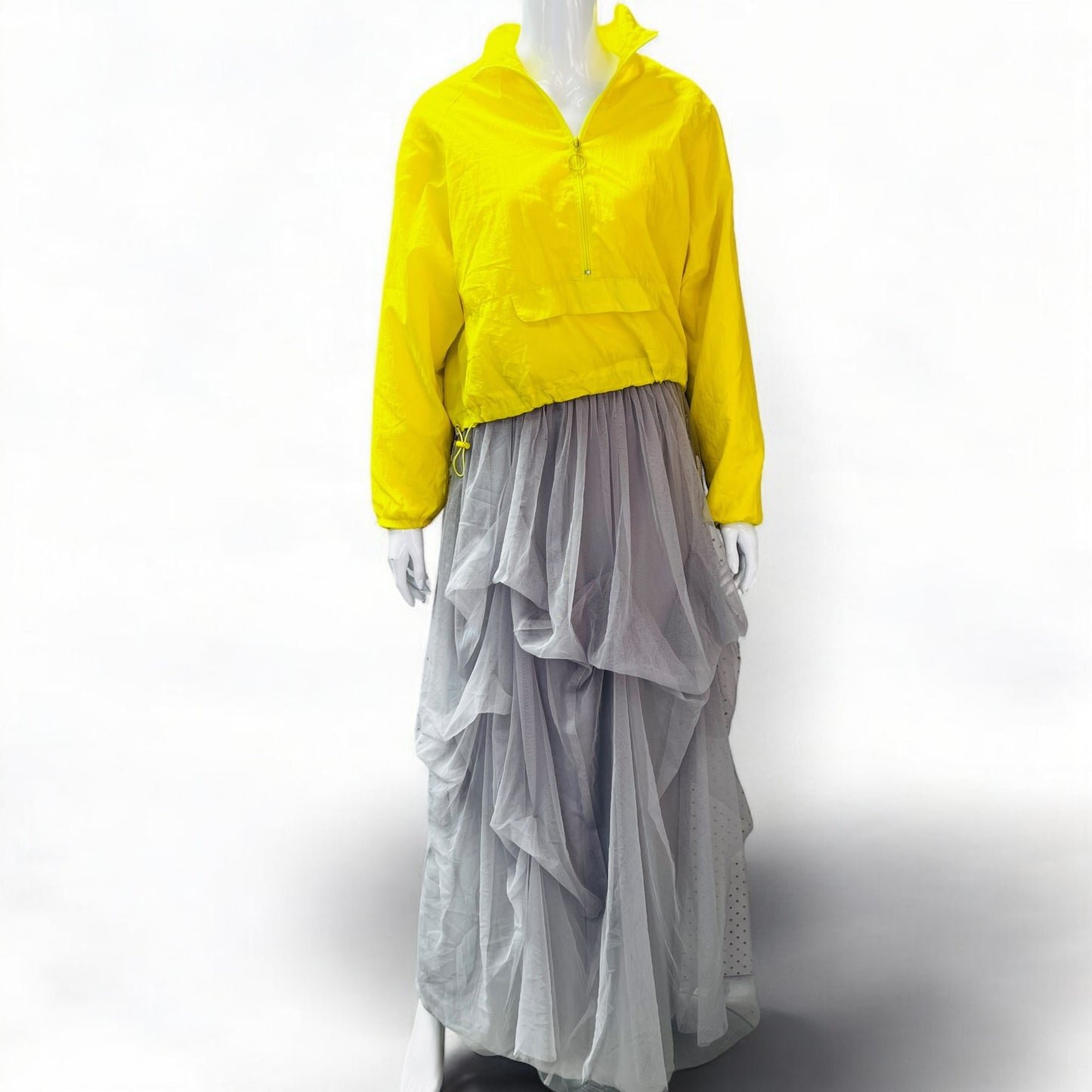 FACTORIE / bright yellow windbreaker / s (3875595806032276704)