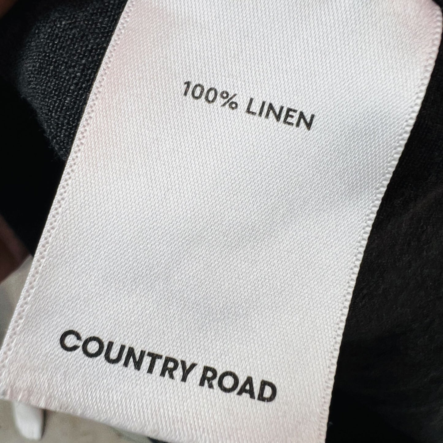 COUNTRY ROAD / organic linen dress with pockets / s (3876031533378218097)