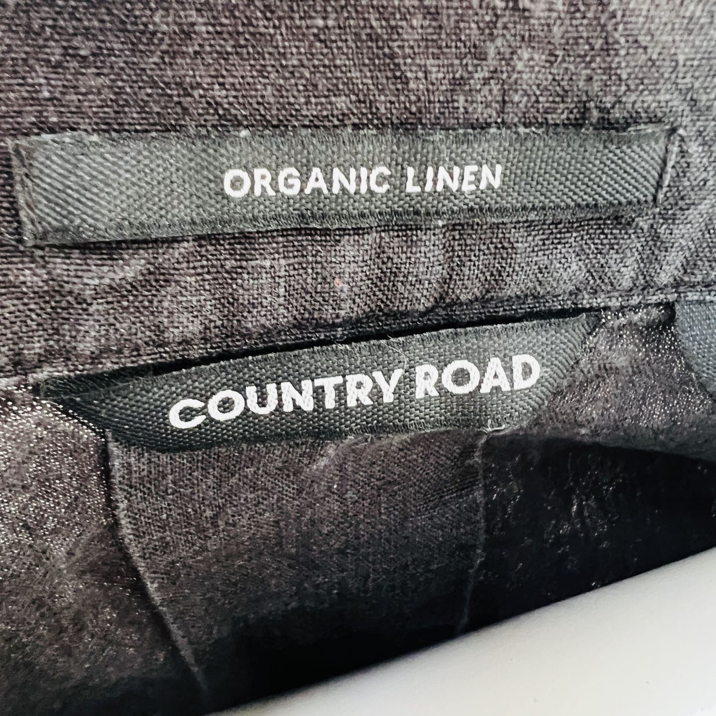 COUNTRY ROAD / organic linen dress with pockets / s (3876031548762182649)