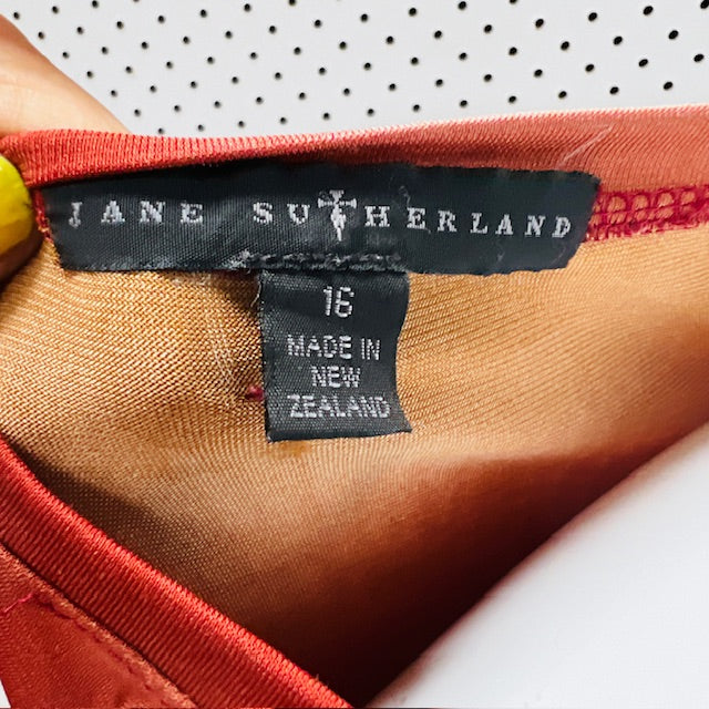 00s nz vintage / JANE SUTHERLAND / tank dress or underdress / made in nz / 16 (3876110339968793163)