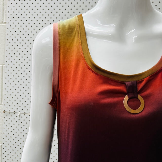 00s nz vintage / JANE SUTHERLAND / tank dress or underdress / made in nz / 16 (3876110345206514820)