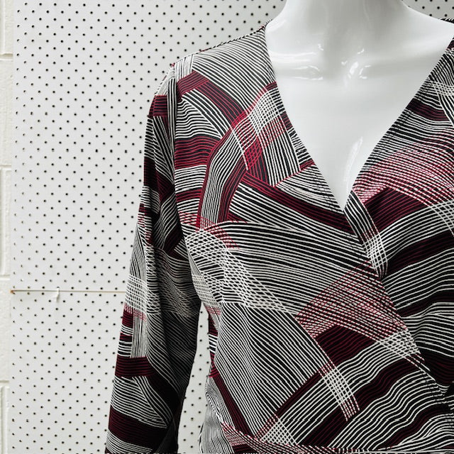 00s nz vintage / GREGORY / wrap dress / 14 (3876110363986582596)