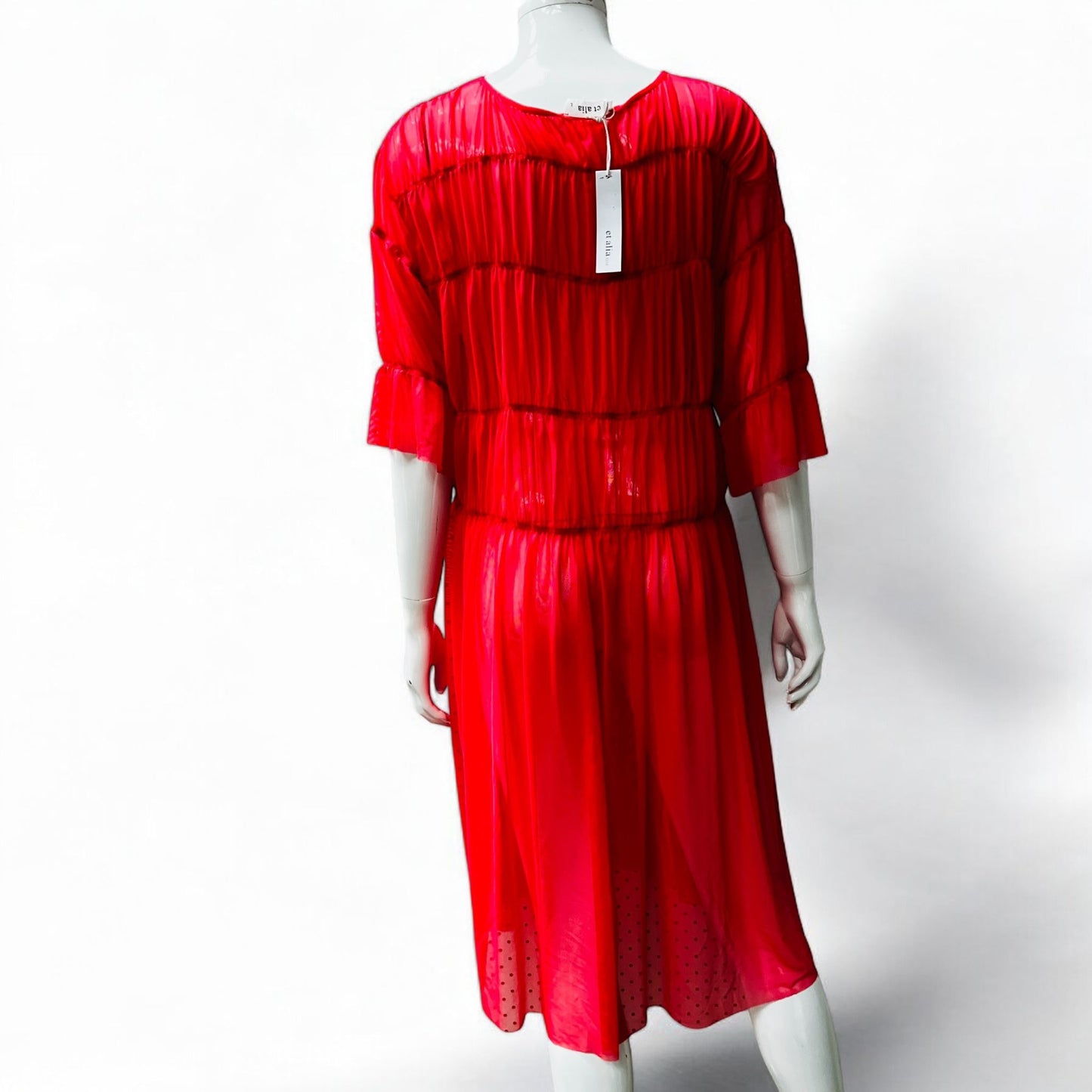 ET ALIA / sheer tulle dress / L / $190rrp / new with tags (3876115094288749668)