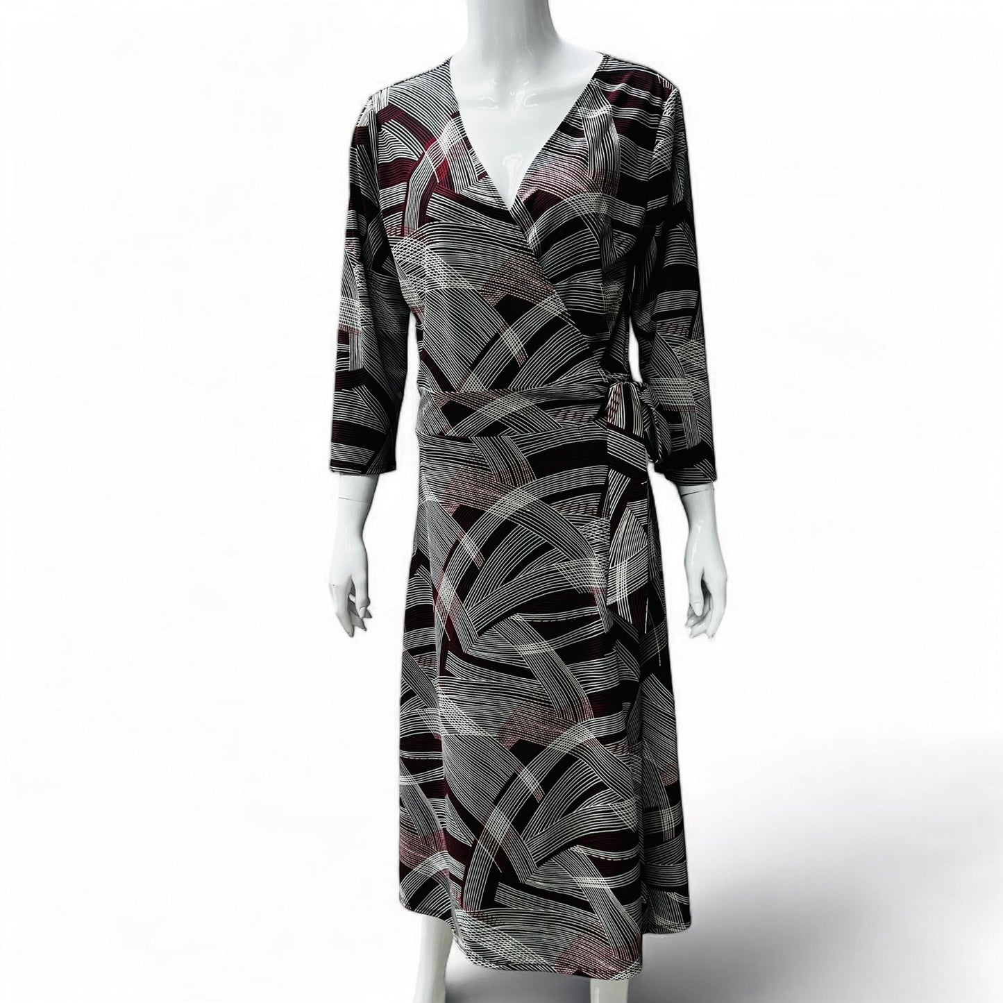 00s nz vintage / GREGORY / wrap dress / 14 (3876115165742342370)