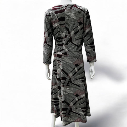 00s nz vintage / GREGORY / wrap dress / 14 (3876115169002296500)