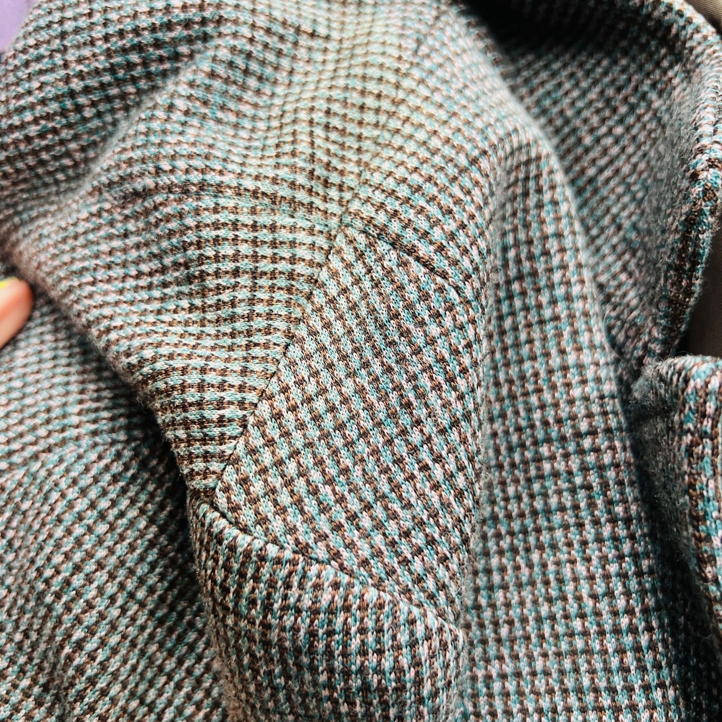1960s european vintage / pure wool tweed jacket / s (3876127129198947800)
