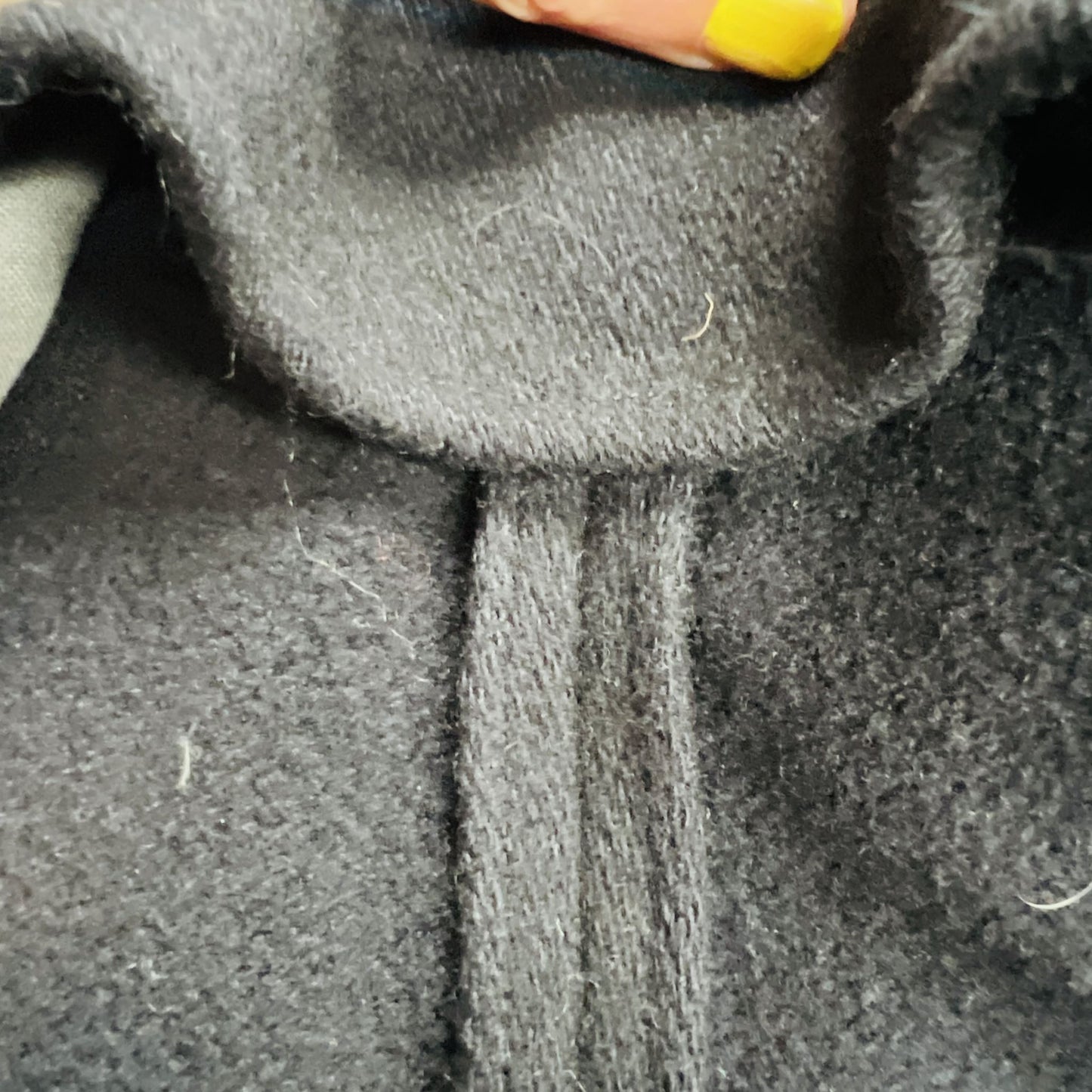 home made / wool overcoat / L (3876127154137573521)