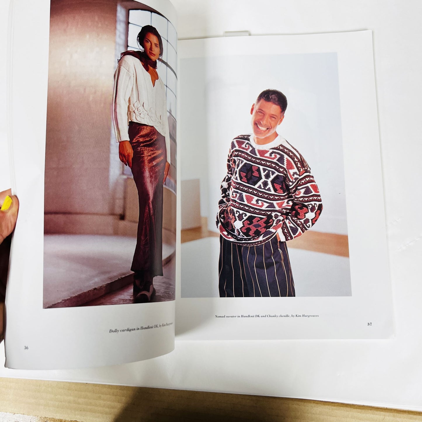 genuine 1990s knitting patterns / ROWAN / #15 (3876127390955116354)