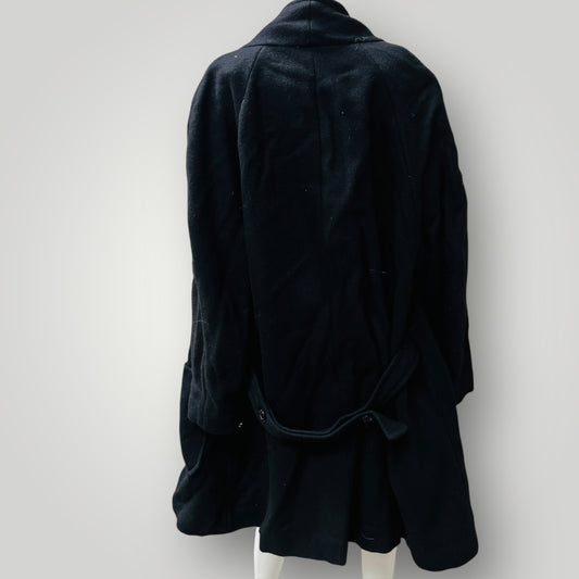 home made / wool overcoat / L (3876199947532356347)