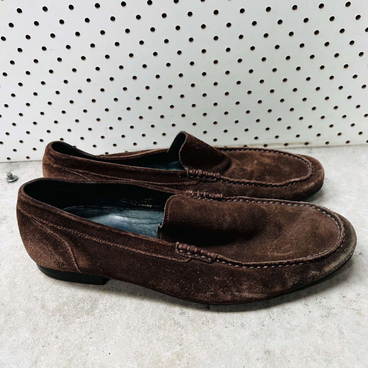 handmade / spainish / suede loafers / 41 (3876566270084919944)